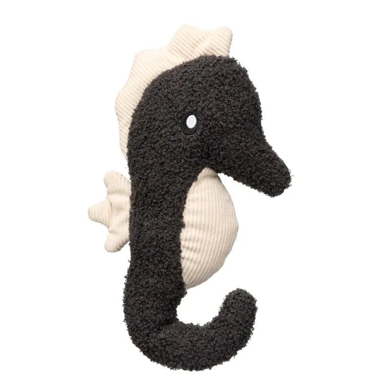 FuzzYard Life Dog Toy - Slate Grey Seahorse
