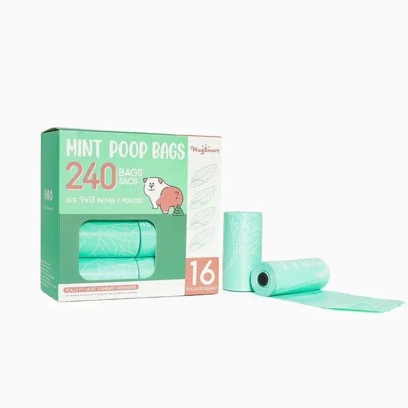 HugSmart Pet - Mint Poop Bags