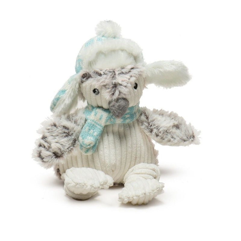 HuggleHounds Ursa Penguin Knottie Plush Dog Toy Large