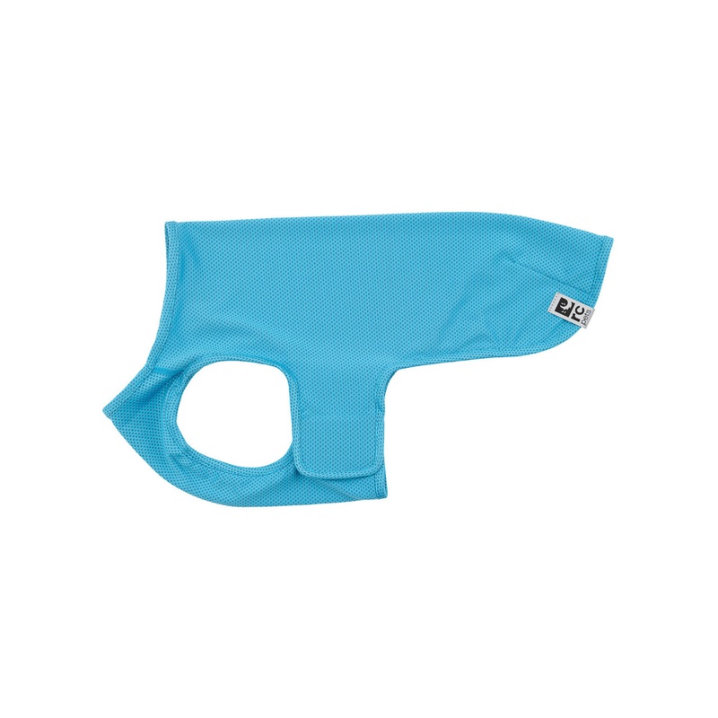 RC PETS Dog Zephyr Cooling Vest, Aqua, S, 14"/ 16"-22"