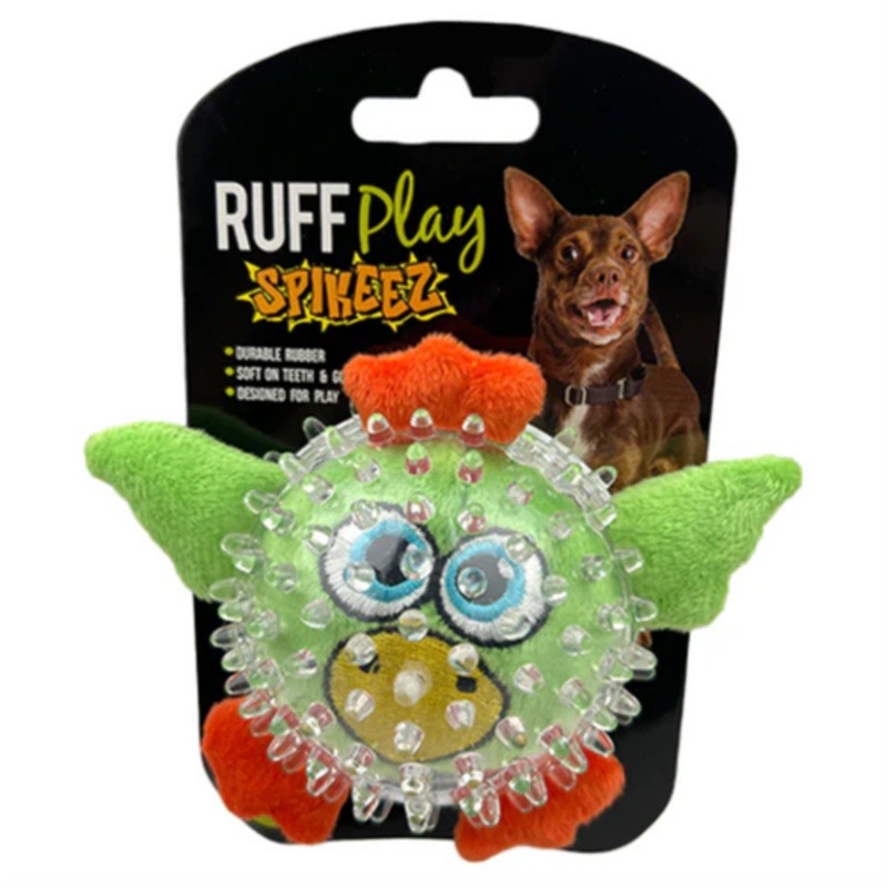 Ruff Play Dog Toy Big Teeth Capsule Bird