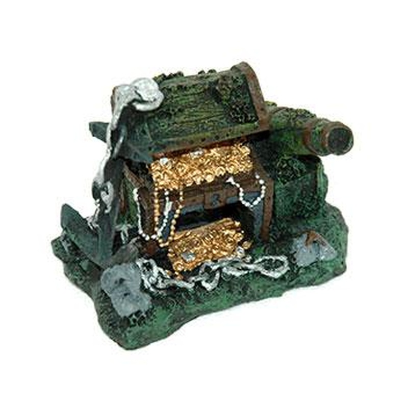 Aqua Pet Treasure Chest Cannon