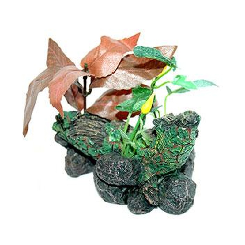 AquarWorld Resin Yellow Log - 22x10.5x17