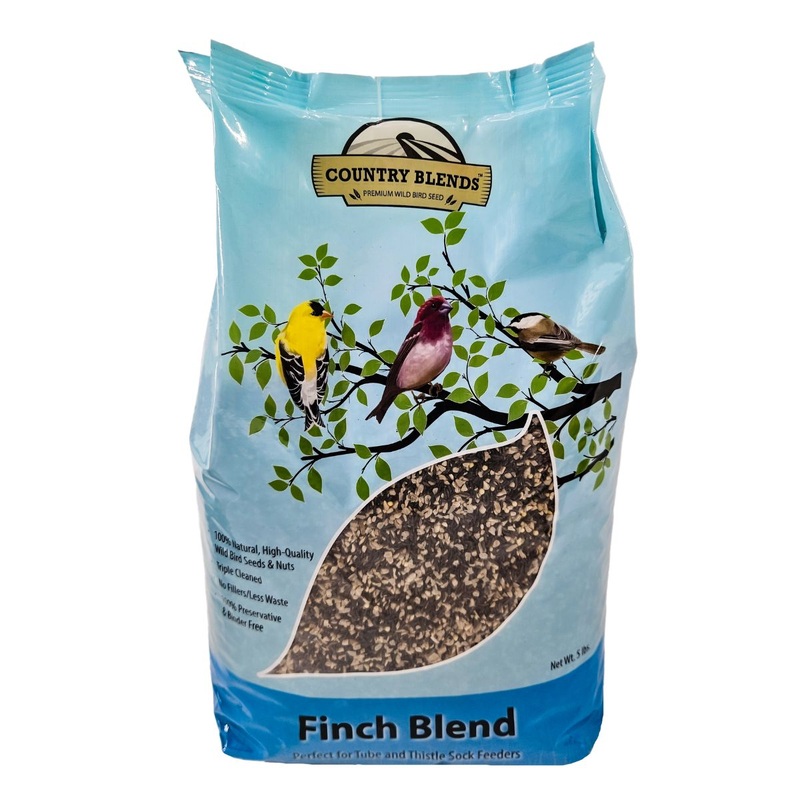 Country Blends Finch Blend Wild Bird Food Seed Mix 5lb