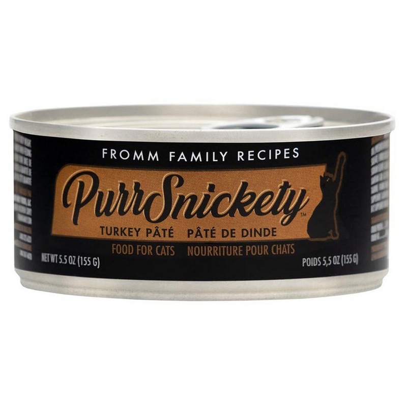 Fromm PurrSnickety Wet Cat Food - Turkey Pt - 5.5oz Can