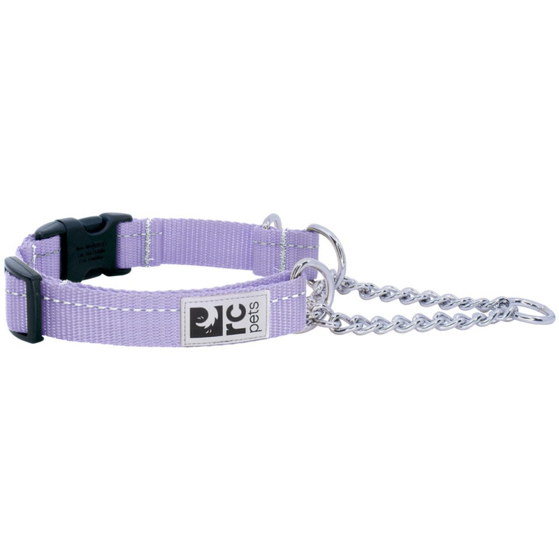 RC PETS Dog Primary Training Clip Collar, Lilac, XS, 5/8"/ 9.5" - 11"