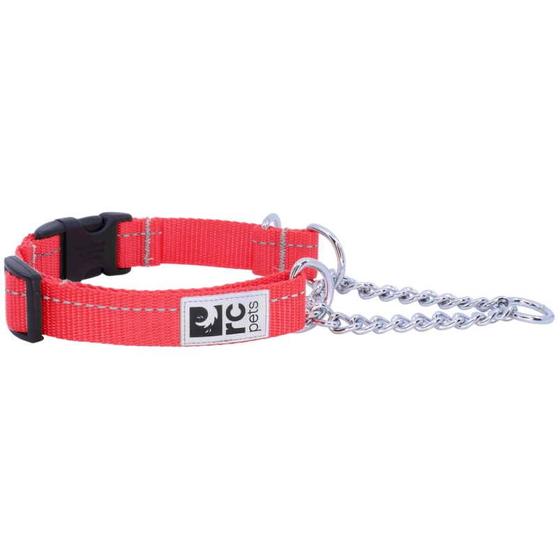 RC PETS Dog Primary Training Clip Collar, Red, S, 3/4"/ 11" - 14"