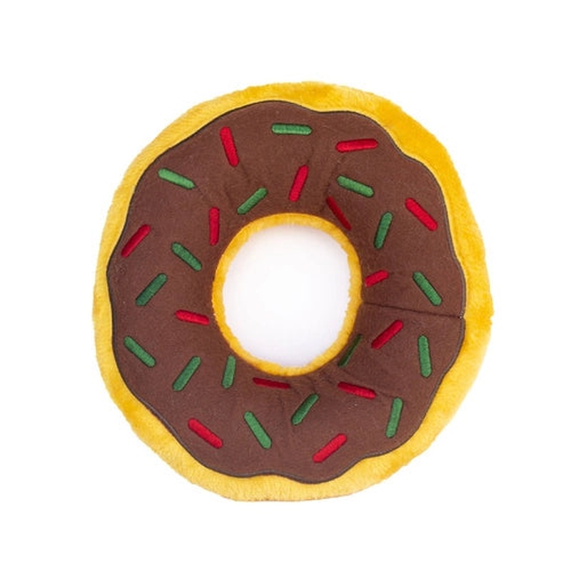 ZippyPaws Jumbo Donutz - Gingerbread