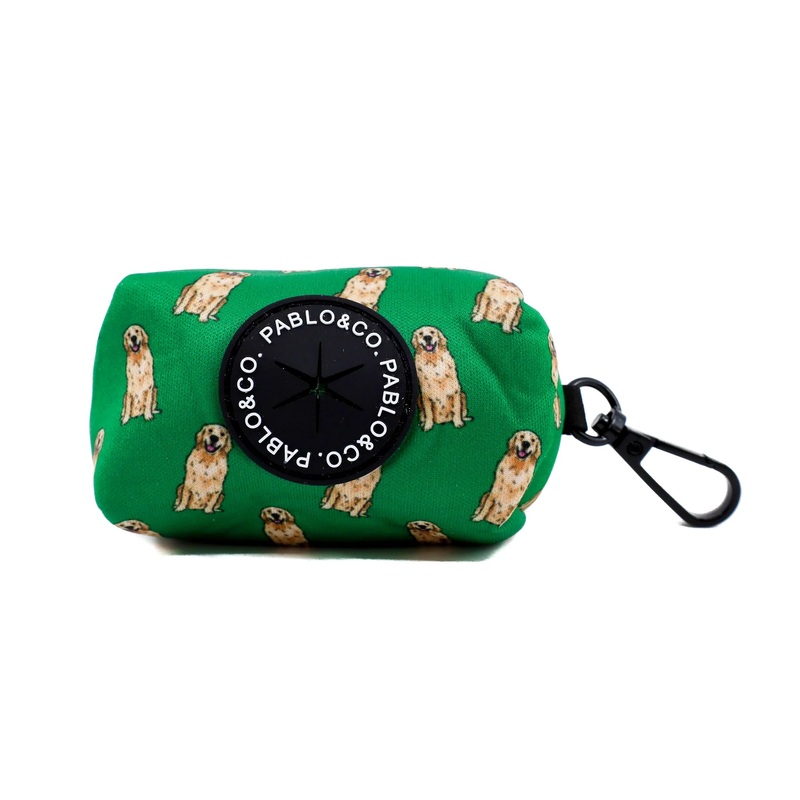 Pablo & Co Poop Bag Holder Golden Retriever