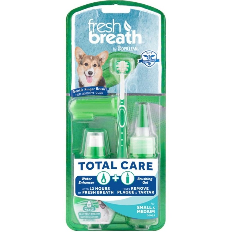 TropiClean Fresh Breath Total Care Kit for Dogs Small