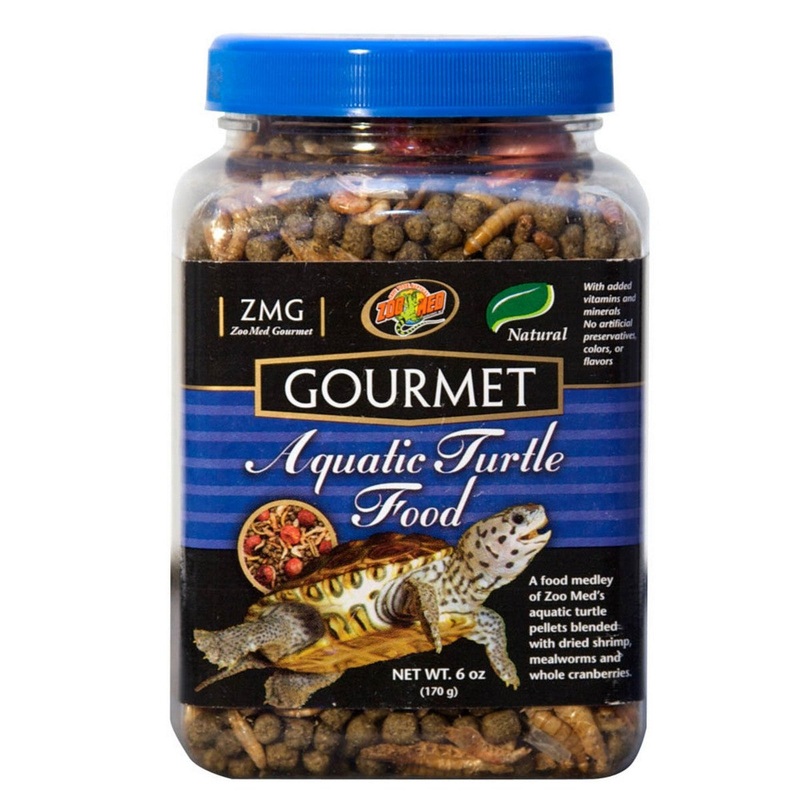 Zoo Med Gourmet Aquatic Turtle Dry Food 6oz
