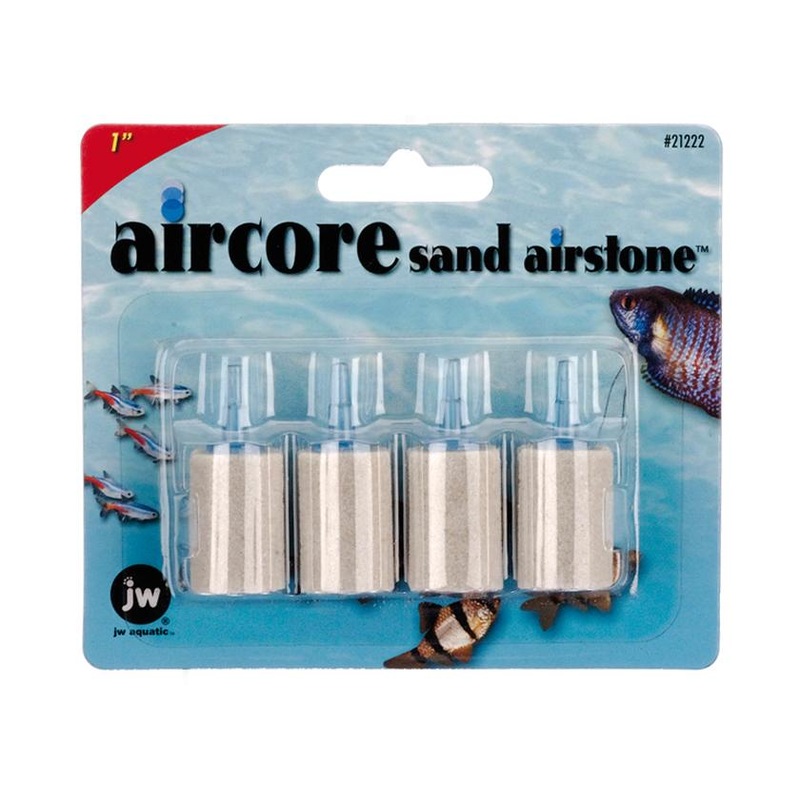 JW Aircore Sand Airstone 2.5cm - 4 Pack