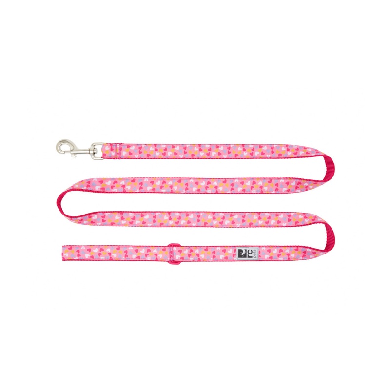 RC PETS Dog Leash, Lil' Heart, 3/4"x6'