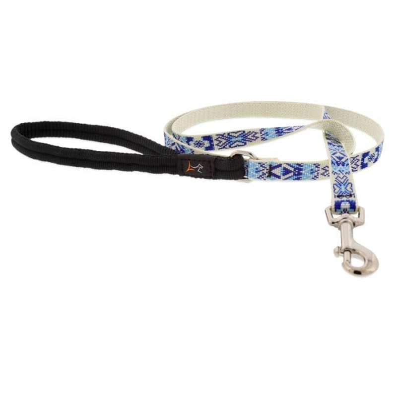 Holiday Designs Dog Leash 1/2" x 6' Fair Isle