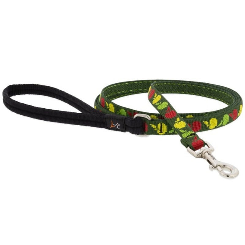 Lupine MicroBatch Limited Designs Dog Leash 1/2"x8"-12" Apple Season