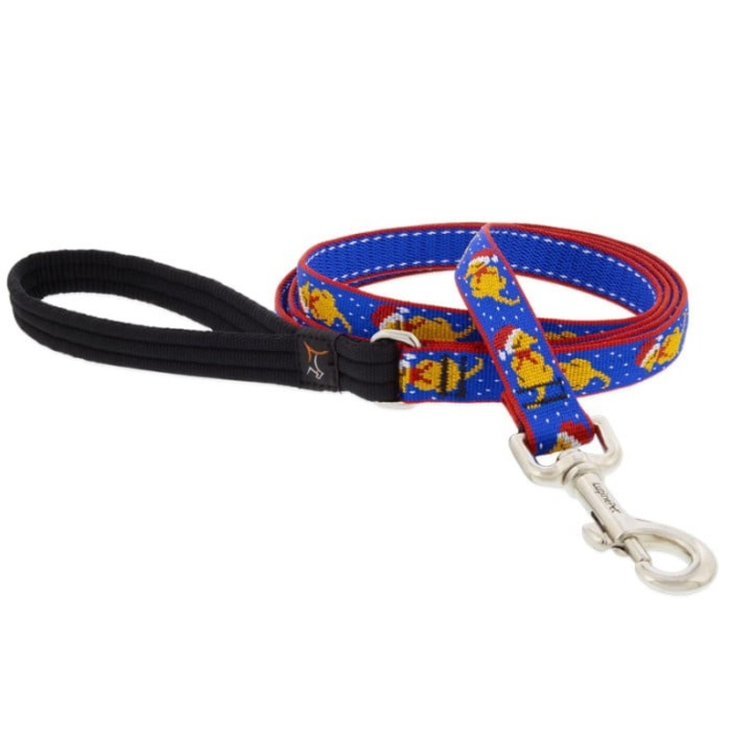 Lupine MicroBatch Limited Designs Dog Leash 3/4" x 6' Snow Pup