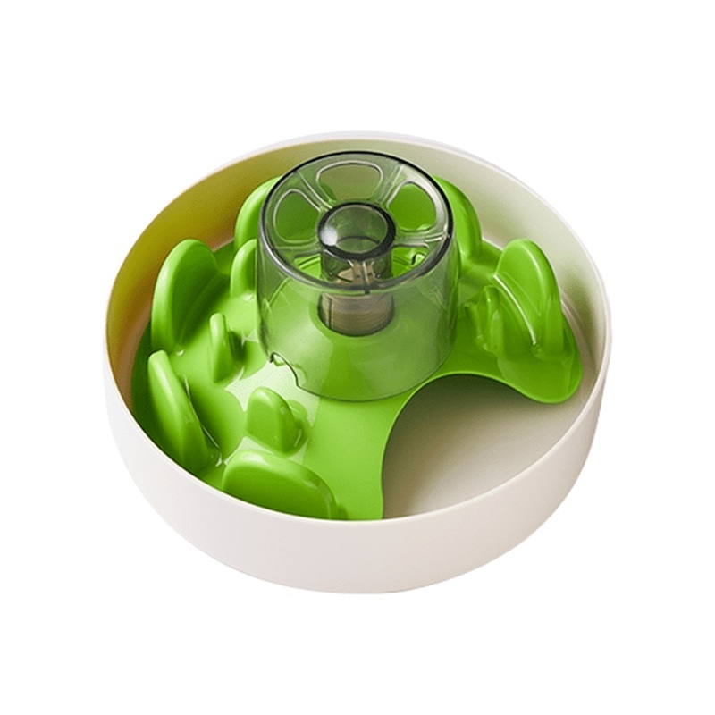 SPIN UFO MAze Interactive Dog Bowl and Slow Feeder