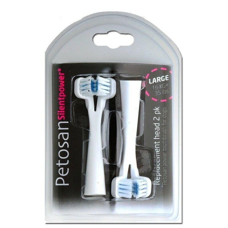 Petosan Silentpower Replacement Head 2 Pack
