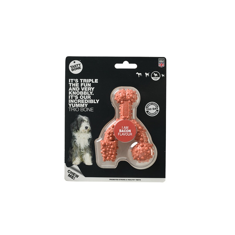 Tasty Bone Trio Bacon