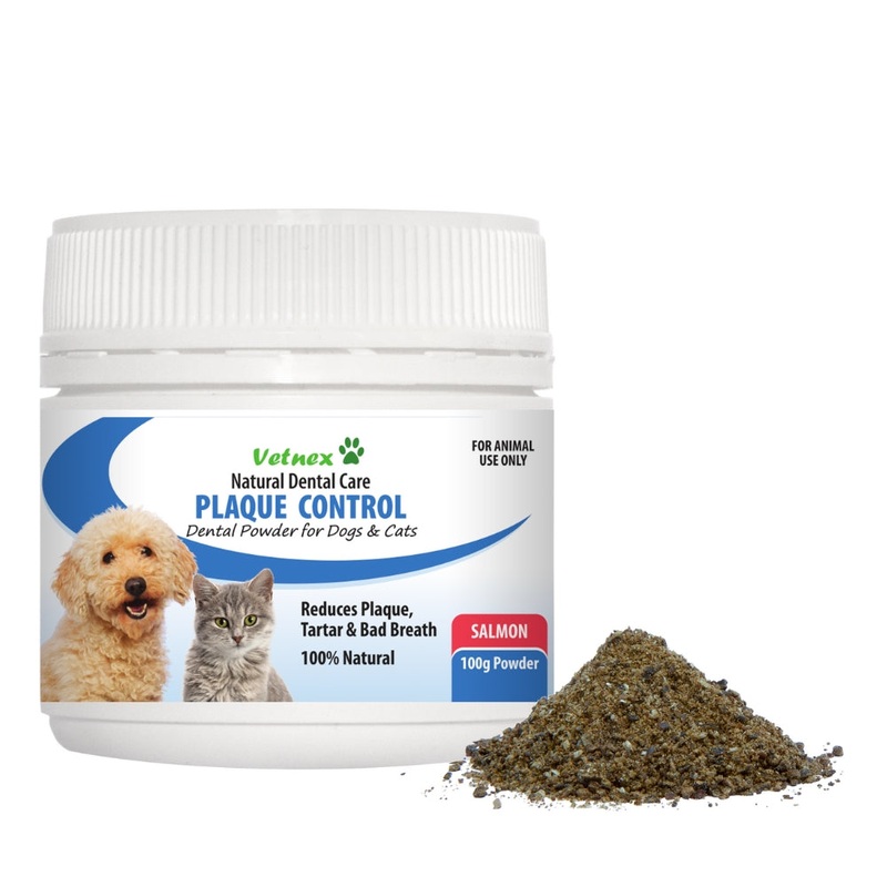 Vetnex Plaque Control Powder Salmon For Dog & Cat