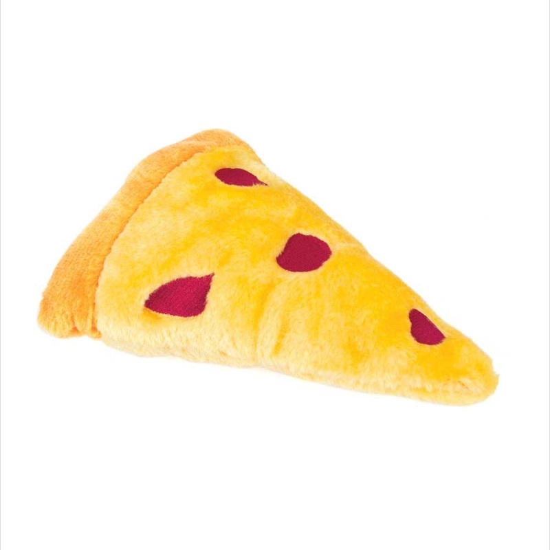 Zippy Paw - Squeakie Emojiz Dog Toy Pizza