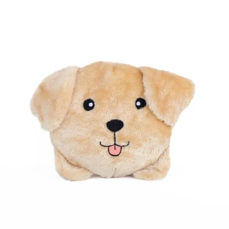 ZippyPaws Squeakie Buns Yellow Lab