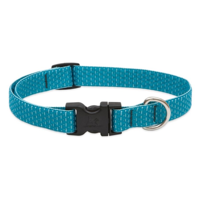 Lupine Eco Dog Collar 3/4" x 15"-25" Tropical Sea