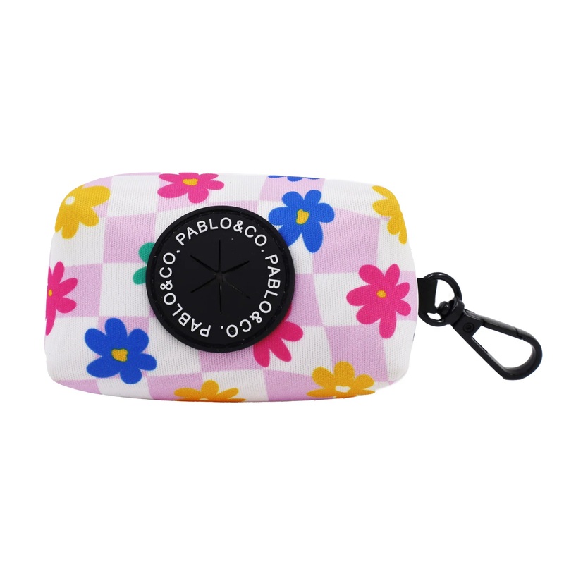 Pablo & Co Poop Bag Holder Delightful Daisies
