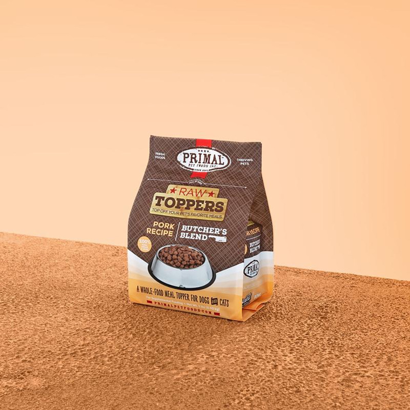 Primal Butcher's Blend Raw Toppers Pork Formula Cat & Dog Food 2lb