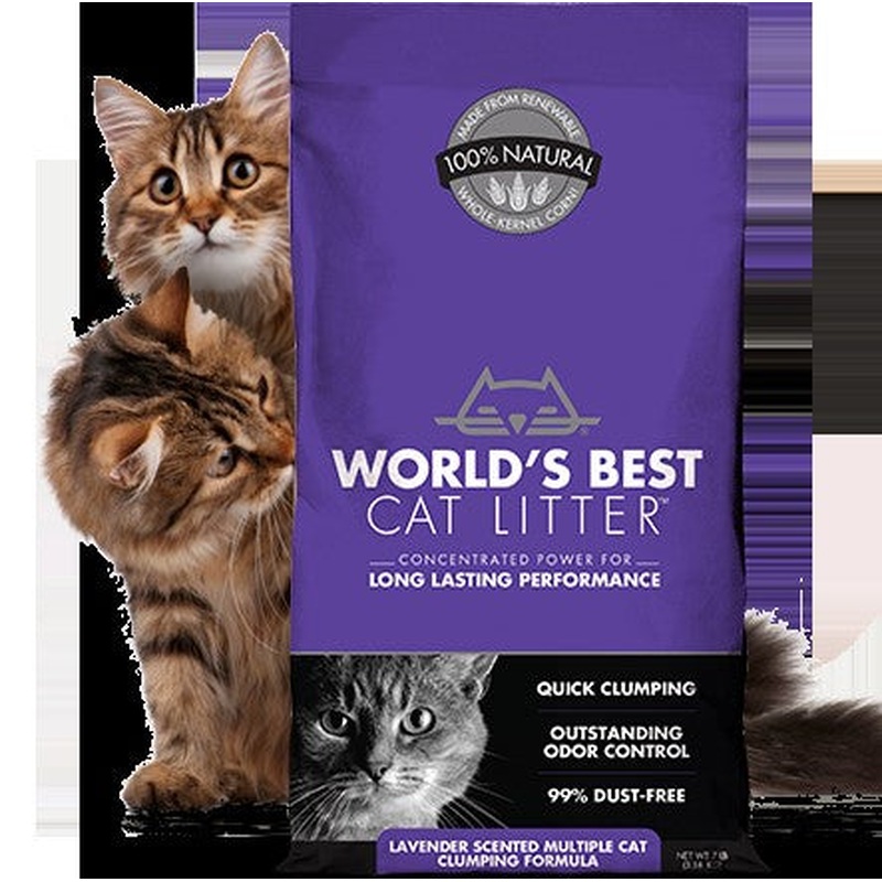 World's Best Lavender Scented Multiple Cat Clumping 28lb