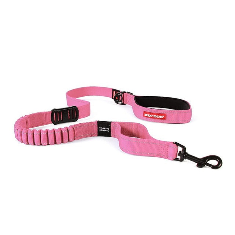 Ezy Dog Leash 48" Pink Zero Shock