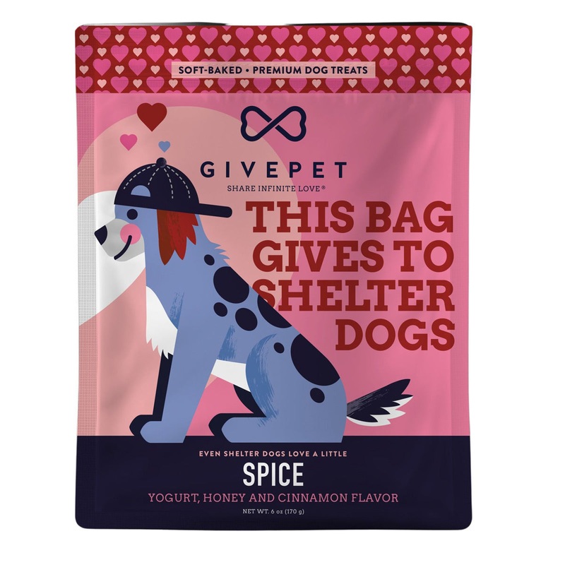 Give Pet Spice Soft-Baked Dog Treats 6oz