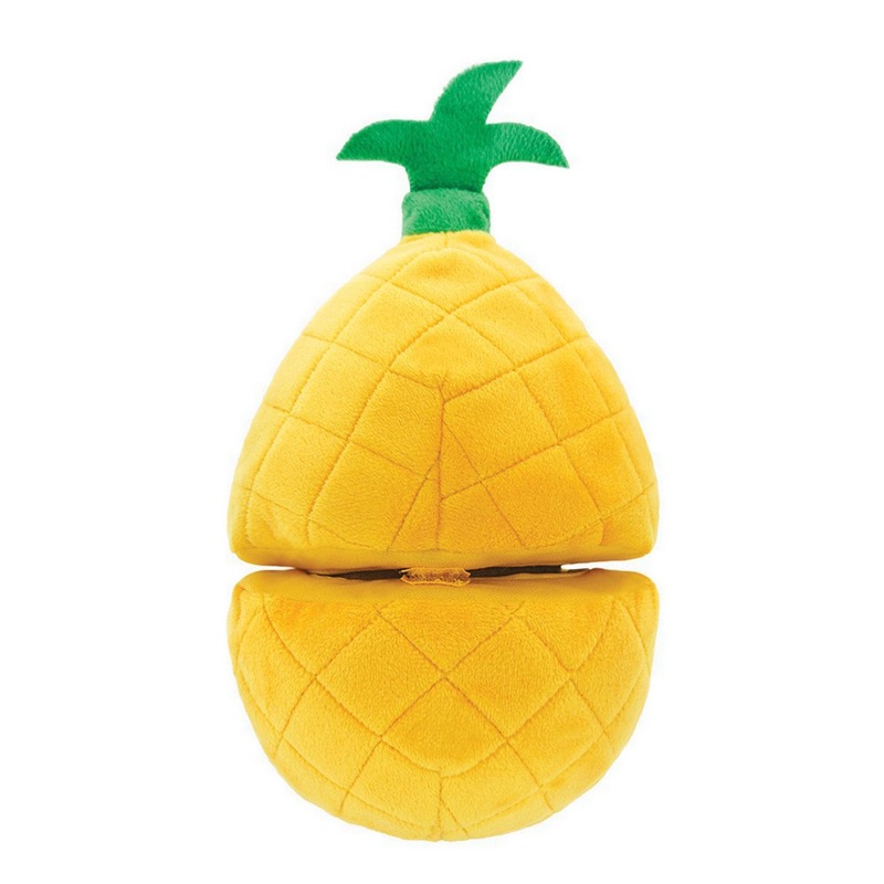 PUZZLE HUNTER DOG TOY FRUITY CRITTERZ PINEAPPLE