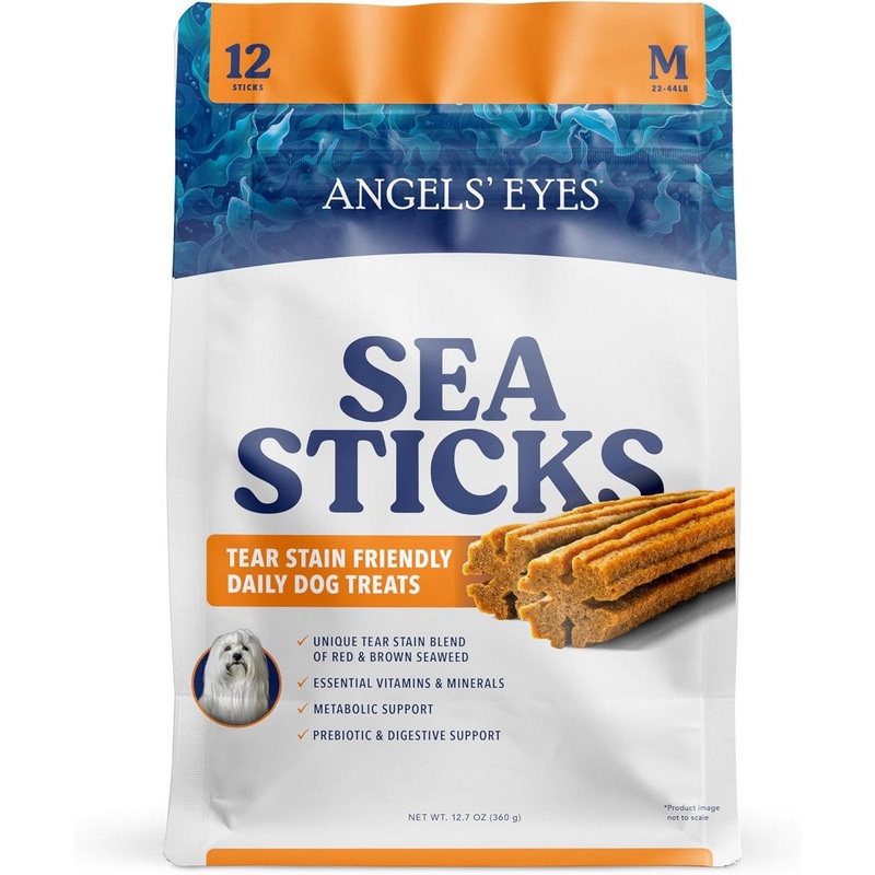 Angels' Eyes Sea Sticks Tear Stain Friendly Treat Medium 12 Pack