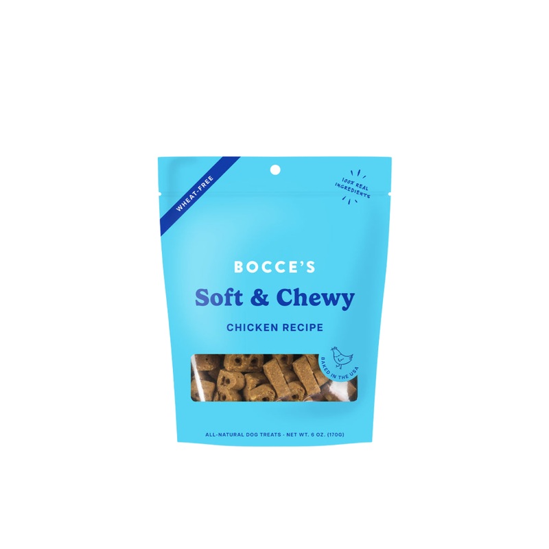 Bocce's Chicken Soft & Chewy Treats 6.oz