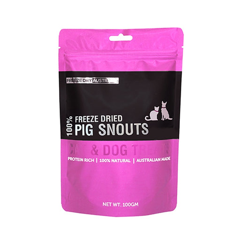 Freeze Dried Pig Snouts