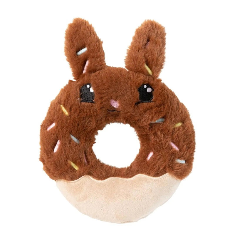 FuzzYard Dog Toy - Big Bunny Donut