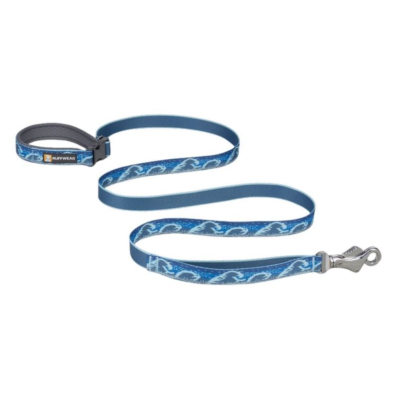 RuffWear Crag Reflective Dog Leash 6' Midnight Wave