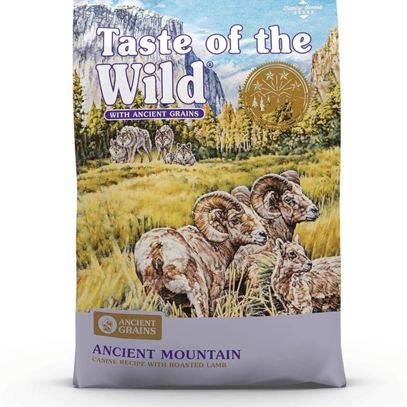 Taste of the Wild with Ancient Grains Ancient Mountain Canine Recipe 5lb