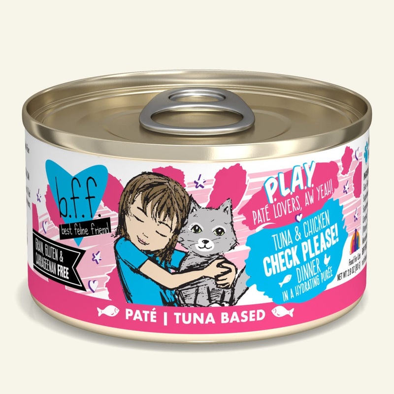 BFF PLAY Check Please! Tuna & Chicken Dinner 5.5oz