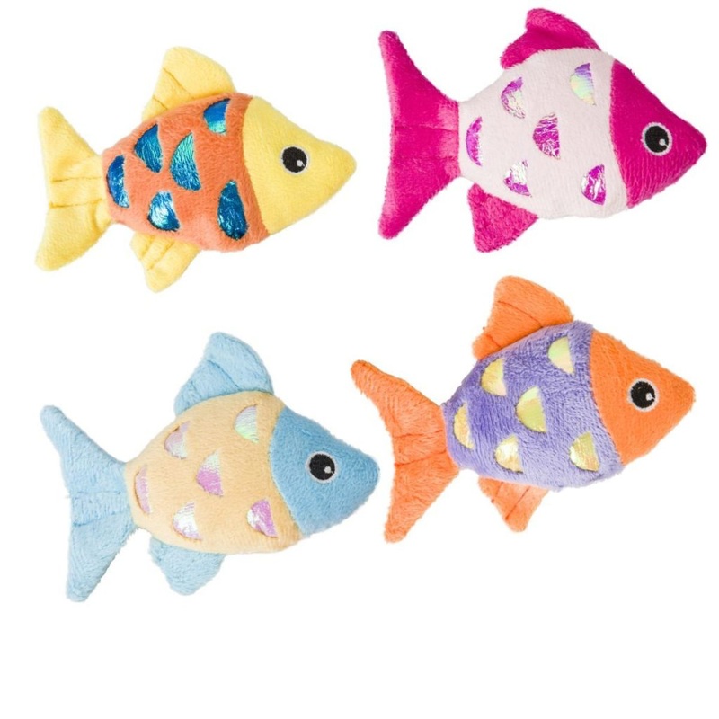 Ethical Cat Shimmer Glimmer Fish with Catnip Cat Toys
