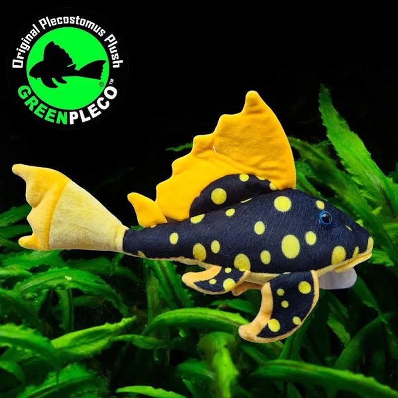 Fish Plushie - Sunshine Pleco 30cm