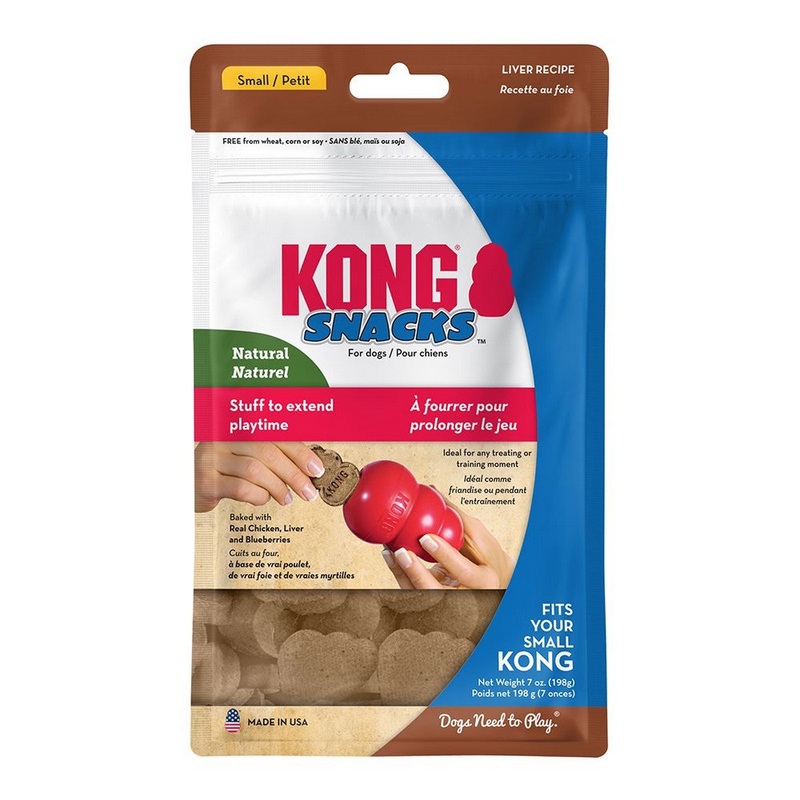 KONG Stuff'N Liver Snacks Crunchy Dog Treats Small