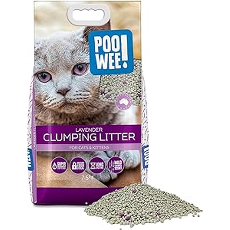 PooWee Cat Litter Clumping Lavender