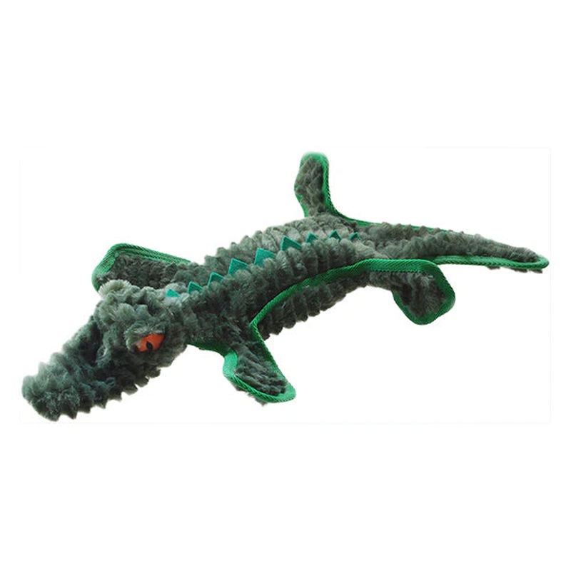 Ruff Play Dog Toy Plush Tuff Crocodile