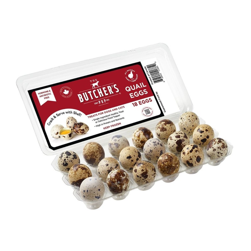 Butcher's Pup Quail Eggs 18Ct