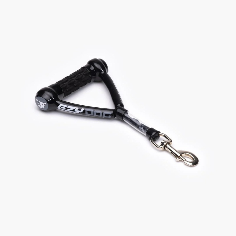EZYDOG Mongrel Dog Leash - 12" - Black