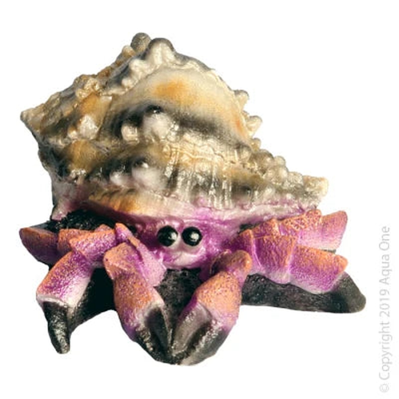 Ornament Giant Hermit Crab Purple 12x13x7.5cm