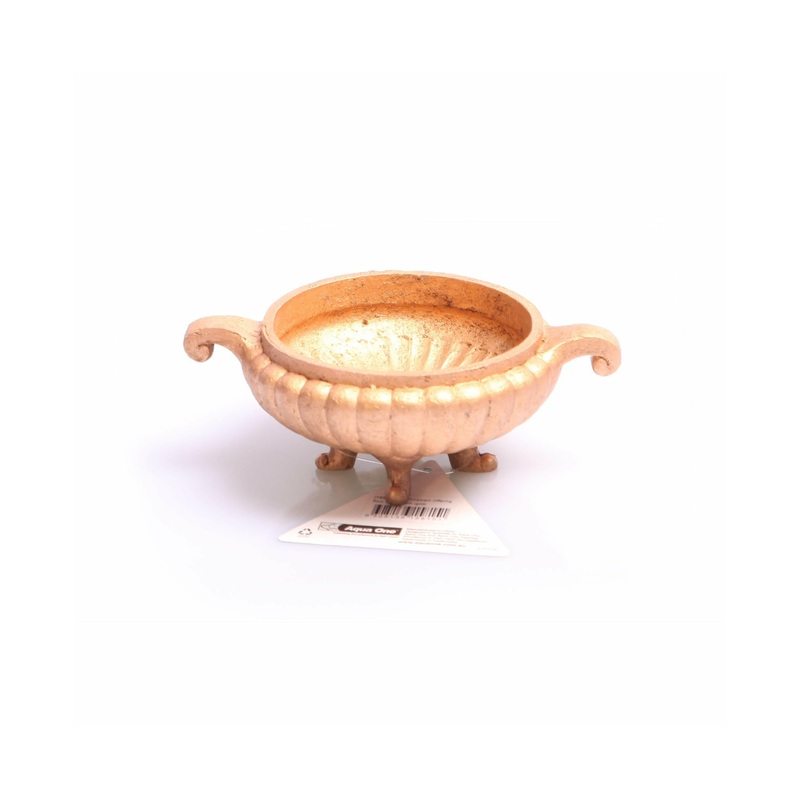 Ornament Offering Bowl 15x10x5.5cm (gold)