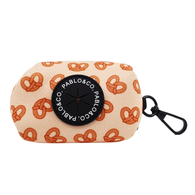Pablo & Co Poop Bag Holder Pretzels